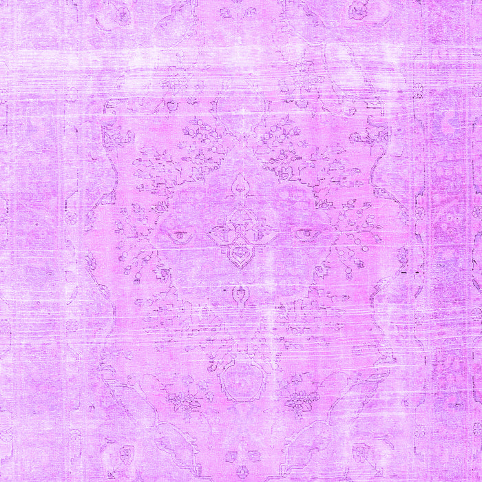 Machine Washable Persian Purple Traditional Area Rugs, wshtr4259pur