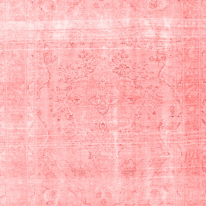 Machine Washable Persian Red Traditional Rug, wshtr4259red