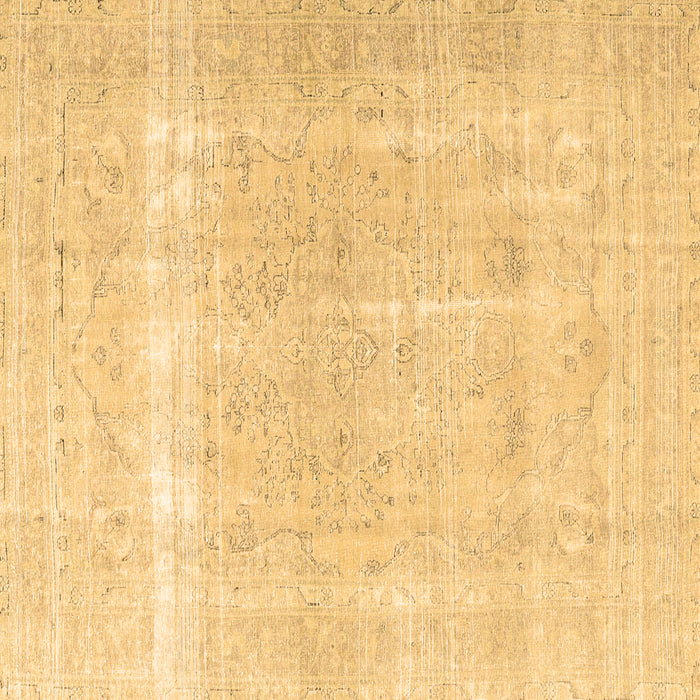 Square Machine Washable Persian Brown Traditional Rug, wshtr4259brn
