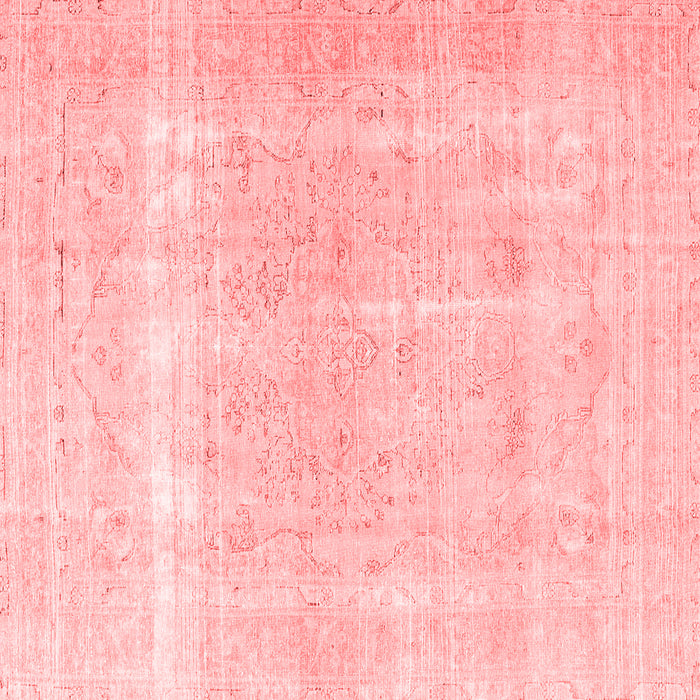 Machine Washable Persian Red Traditional Rug, wshtr4259red