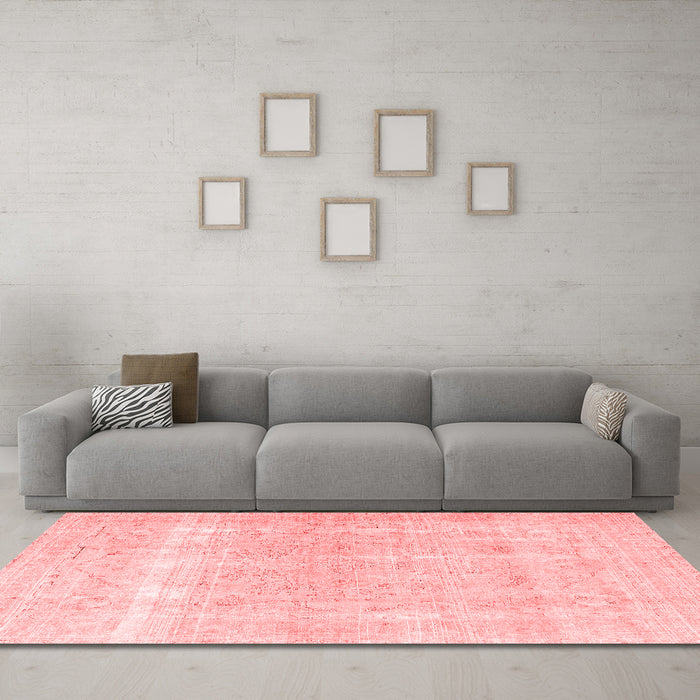 Traditional Red Washable Rugs