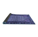 Sideview of Persian Blue Traditional Rug, tr425blu