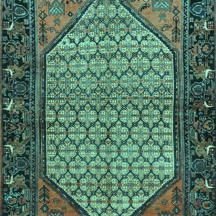 Persian Turquoise Traditional Rug, tr425turq