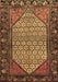 Persian Brown Traditional Rug, tr425brn