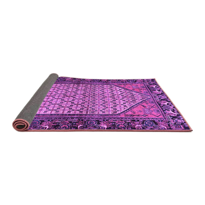 Sideview of Persian Purple Traditional Rug, tr425pur