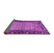 Sideview of Persian Purple Traditional Rug, tr425pur