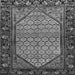 Serging Thickness of Persian Gray Traditional Rug, tr425gry