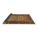 Sideview of Persian Brown Traditional Rug, tr425brn