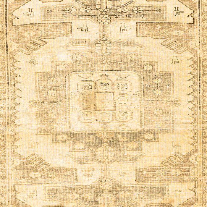 Machine Washable Persian Brown Traditional Rug, wshtr4260brn