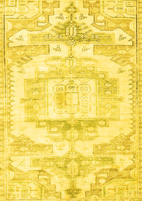 Persian Yellow Traditional Rug, tr4260yw