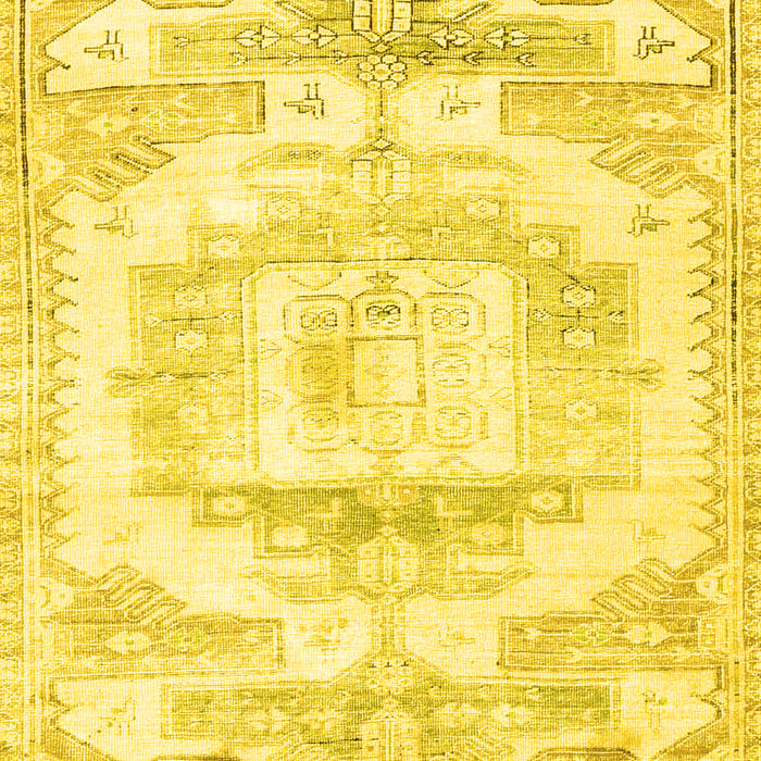 Persian Yellow Traditional Rug, tr4260yw
