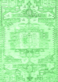 Persian Emerald Green Traditional Rug, tr4260emgrn