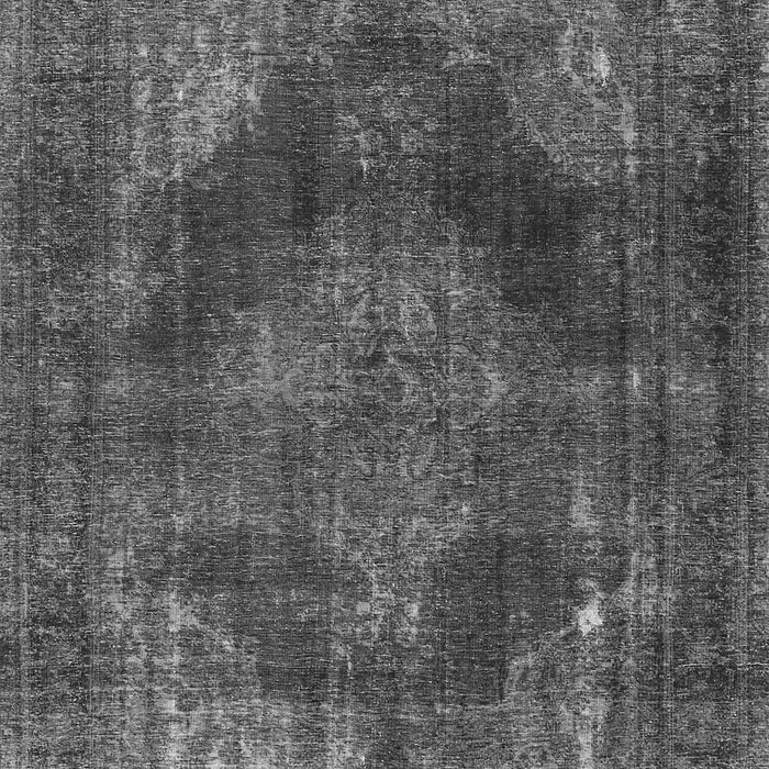 Serging Thickness of Machine Washable Persian Gray Bohemian Rug, wshtr4261gry