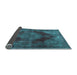 Sideview of Persian Light Blue Bohemian Rug, tr4261lblu