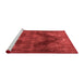 Bohemian Red Washable Rugs