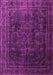 Machine Washable Persian Pink Traditional Rug, wshtr4262pnk