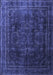 Persian Blue Traditional Rug, tr4262blu