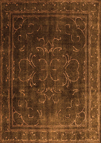 Persian Orange Traditional Rug, tr4262org