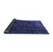 Sideview of Persian Blue Traditional Rug, tr4262blu