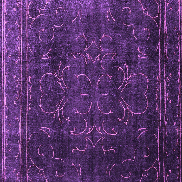 Machine Washable Persian Purple Traditional Area Rugs, wshtr4262pur