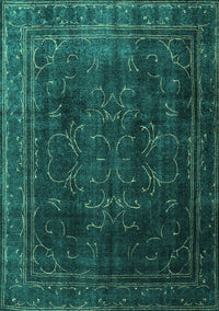 Persian Turquoise Traditional Rug, tr4262turq