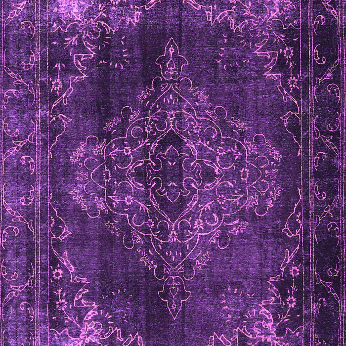 Machine Washable Persian Purple Traditional Area Rugs, wshtr4263pur