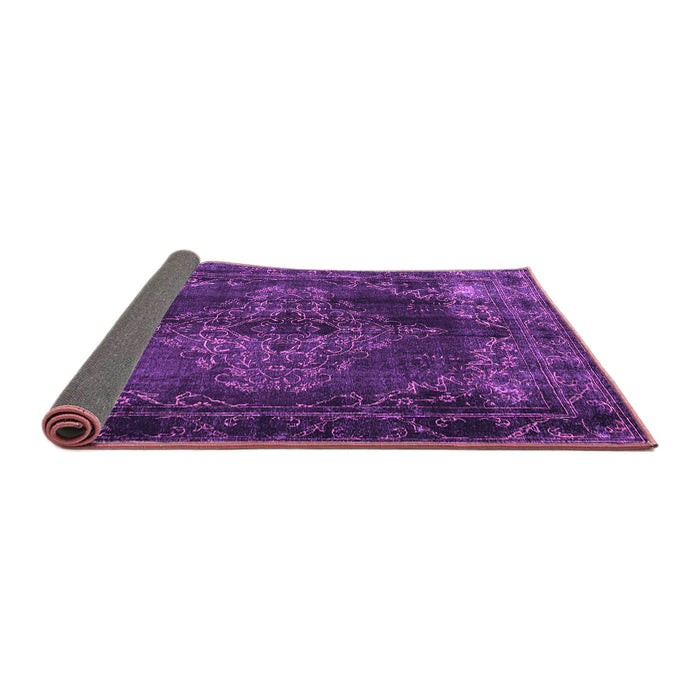 Sideview of Persian Purple Traditional Rug, tr4263pur