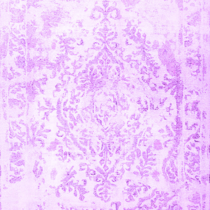 Machine Washable Persian Purple Traditional Area Rugs, wshtr4264pur