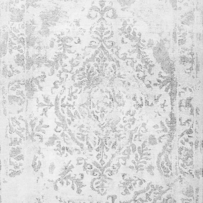 Serging Thickness of Machine Washable Persian Gray Traditional Rug, wshtr4264gry