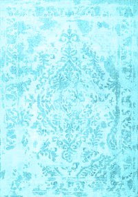 Persian Light Blue Traditional Rug, tr4264lblu