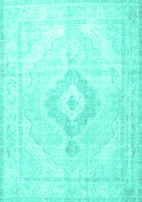 Persian Turquoise Traditional Rug, tr4265turq