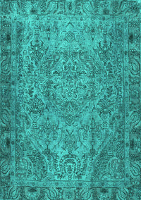 Persian Turquoise Traditional Rug, tr4266turq