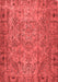 Persian Red Traditional Area Rugs