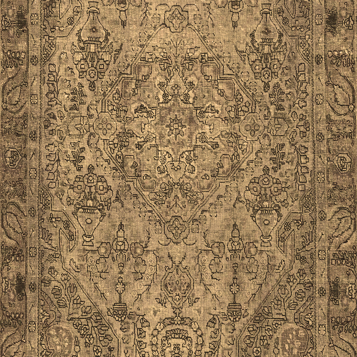 Machine Washable Persian Brown Traditional Rug, wshtr4266brn