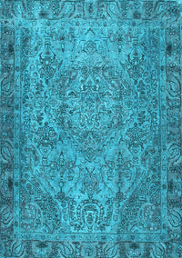 Persian Light Blue Traditional Rug, tr4266lblu