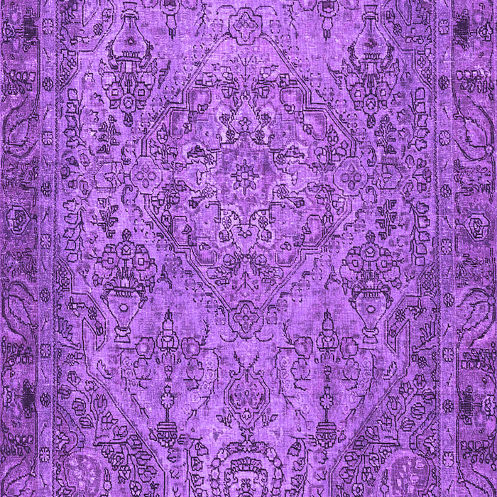 Machine Washable Persian Purple Traditional Area Rugs, wshtr4266pur