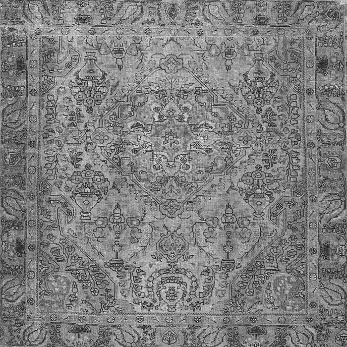 Serging Thickness of Persian Gray Traditional Rug, tr4266gry