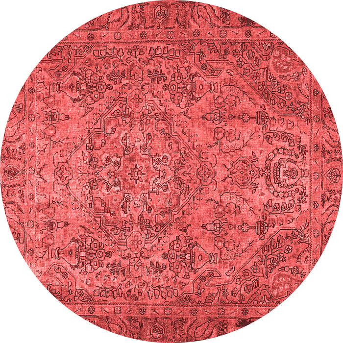 Machine Washable Persian Red Traditional Rug, wshtr4266red