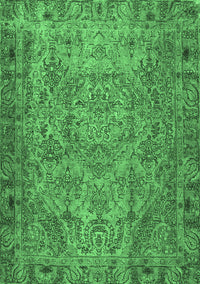 Persian Emerald Green Traditional Rug, tr4266emgrn