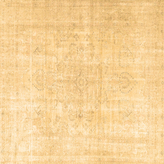 Square Machine Washable Persian Brown Traditional Rug, wshtr4267brn