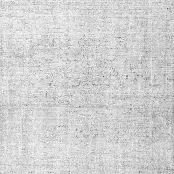 Serging Thickness of Persian Gray Traditional Rug, tr4267gry