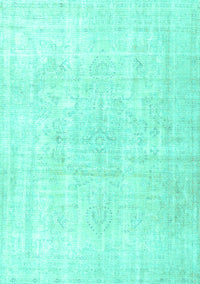 Persian Turquoise Traditional Rug, tr4267turq