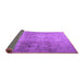 Sideview of Persian Purple Traditional Rug, tr4268pur