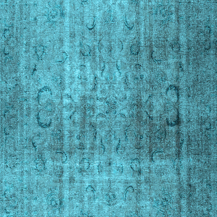 Machine Washable Persian Light Blue Traditional Rug, wshtr4268lblu