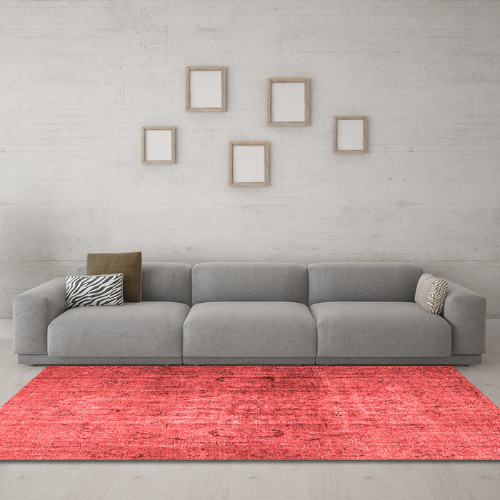 Traditional Red Washable Rugs