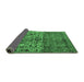 Sideview of Persian Emerald Green Traditional Rug, tr4269emgrn