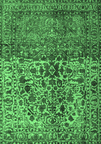 Persian Emerald Green Traditional Rug, tr4269emgrn