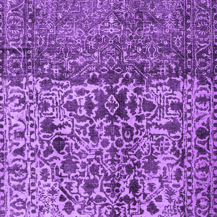 Machine Washable Persian Purple Traditional Area Rugs, wshtr4269pur