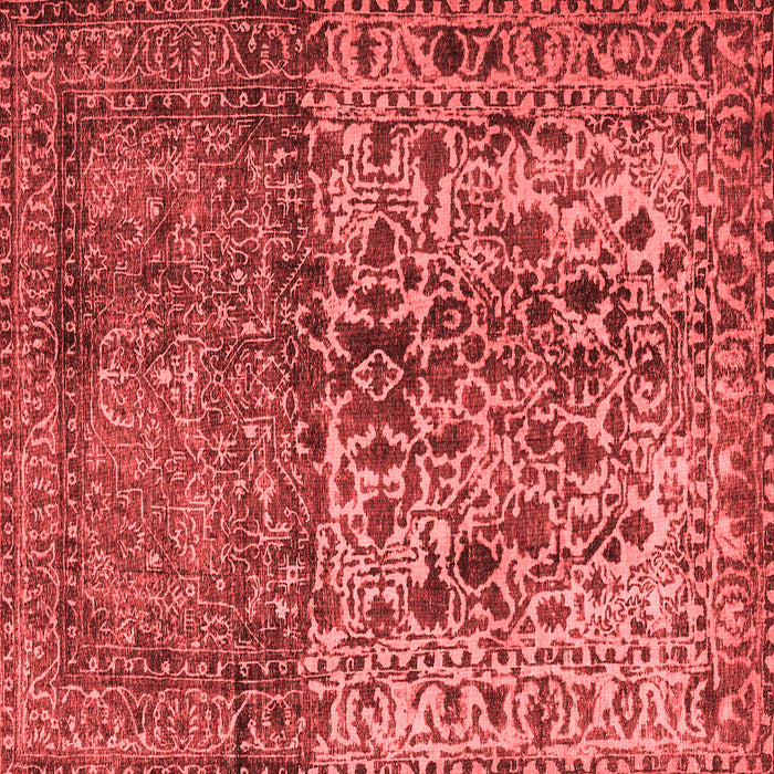 Machine Washable Persian Red Traditional Rug, wshtr4269red