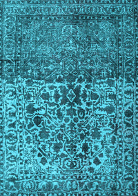 Persian Light Blue Traditional Rug, tr4269lblu